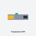 Transceiver SFP+ 10 GbE SR 850 nm multimode 300 m (compatible multi-constructeurs)